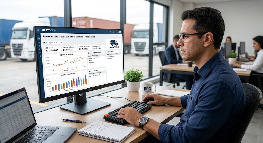 BPO Financeiro para Transportadoras: Contas a Pagar e Receber